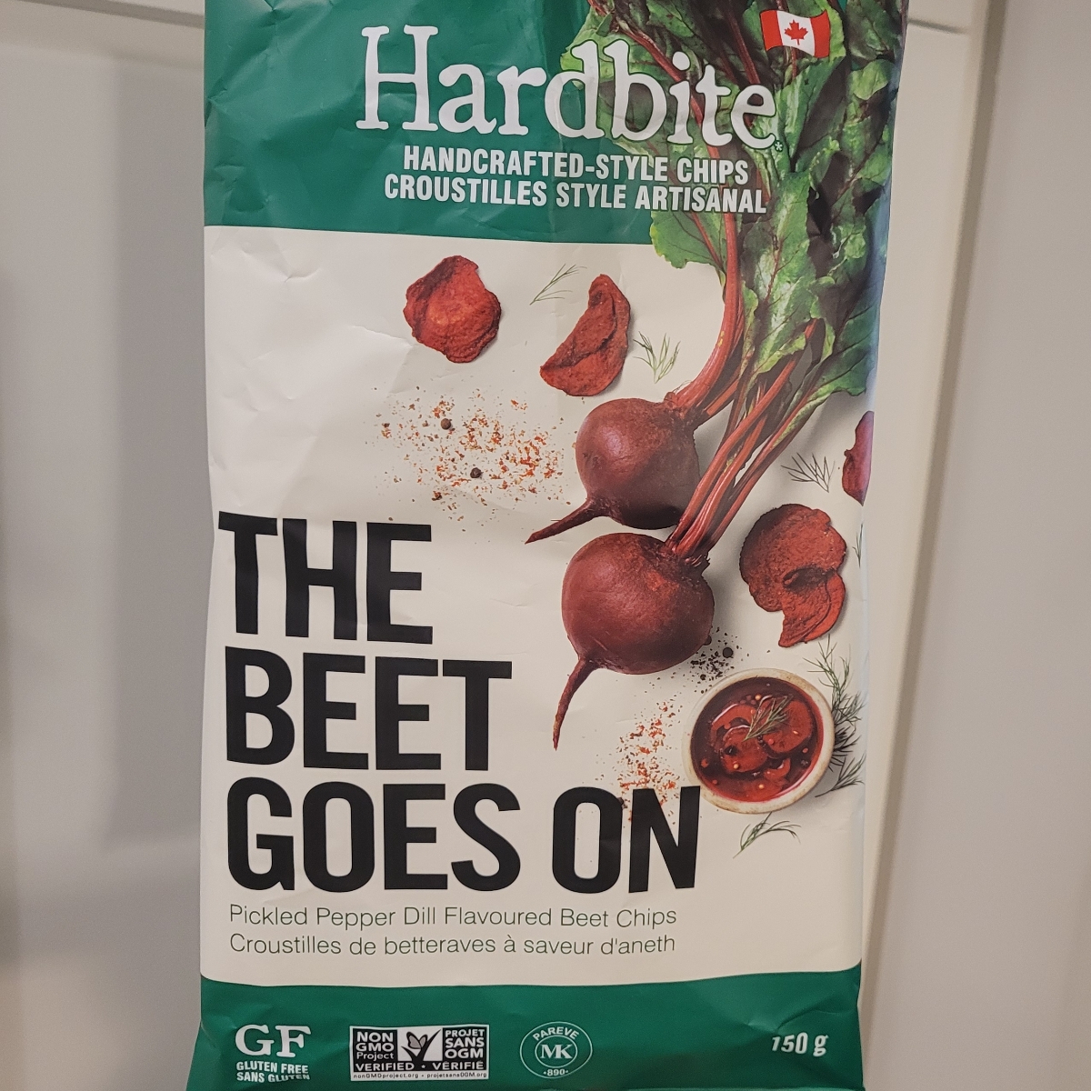 Hardbite pickled pepper dill flavoured beet chips Reviews abillion