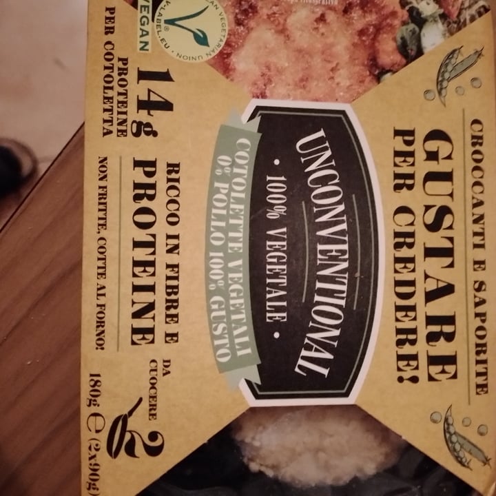 photo of Unconventional Cotolette Vegetali 0% Pollo 100% Gusto shared by @ronny79 on  18 May 2023 - review