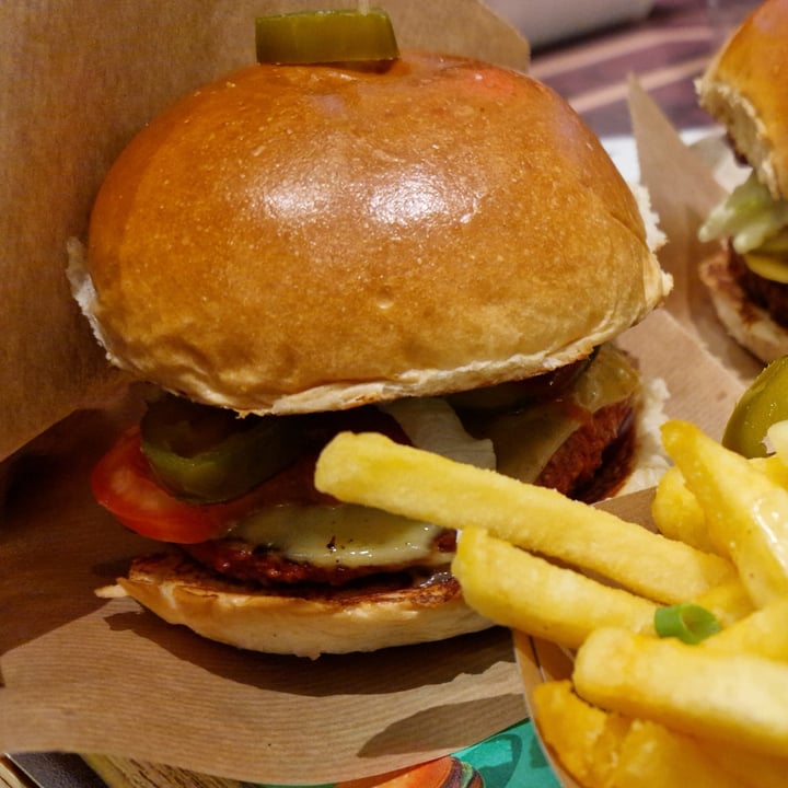 photo of Vedang - plant burger (Alexa) chili burger shared by @righner on  06 Jan 2023 - review