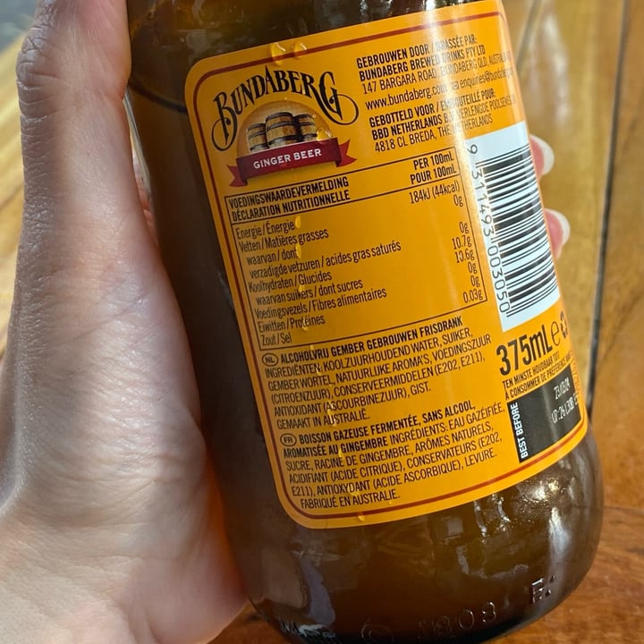 photo of Bundaberg Ginger beer shared by @elitofu on  14 May 2023 - review