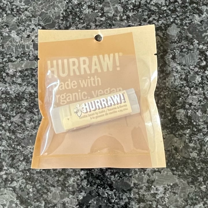 photo of Hurraw! Vanilla Bean Lip Balm shared by @jainnaba on  03 Jun 2023 - review