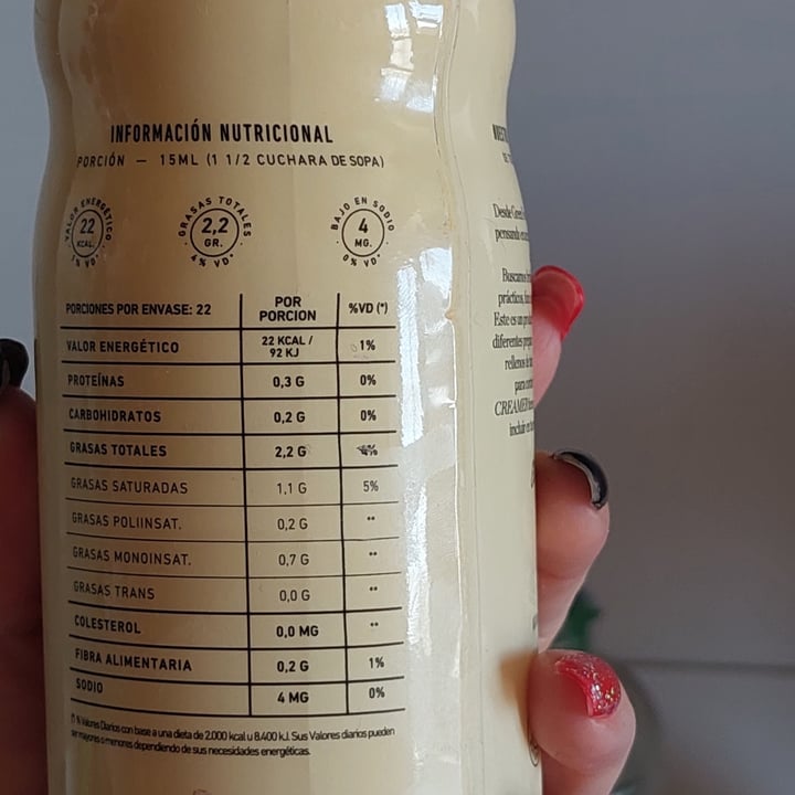 photo of Green Food Makers Creamer sabor Original shared by @bastet on  05 Jan 2023 - review