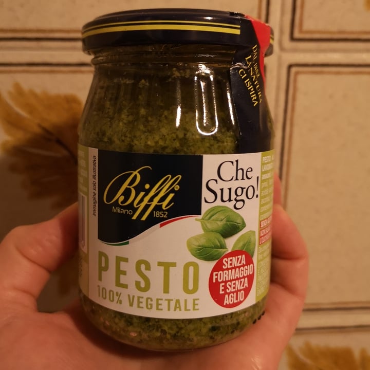 photo of Biffi pesto 100% vegetale senza formaggio senza aglio shared by @aleveganfoodlover on  13 Feb 2023 - review