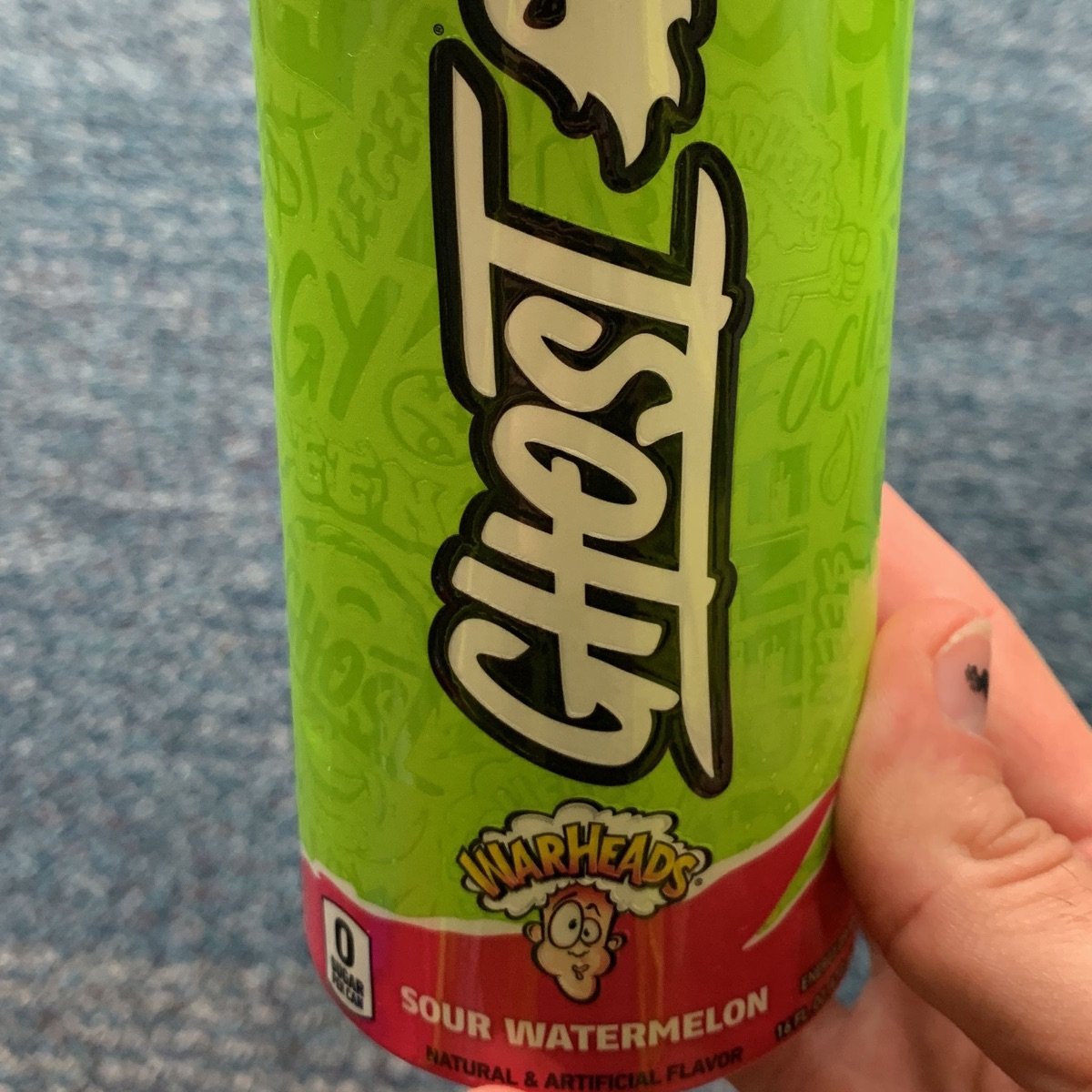 Ghost WarHeads Sour Watermelon Energy Drink Reviews abillion