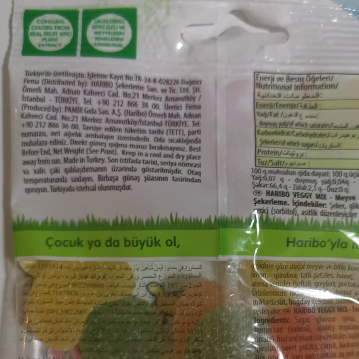 photo of Haribo Veggy Mix shared by @thegluttonoussloth on  12 Mar 2023 - review