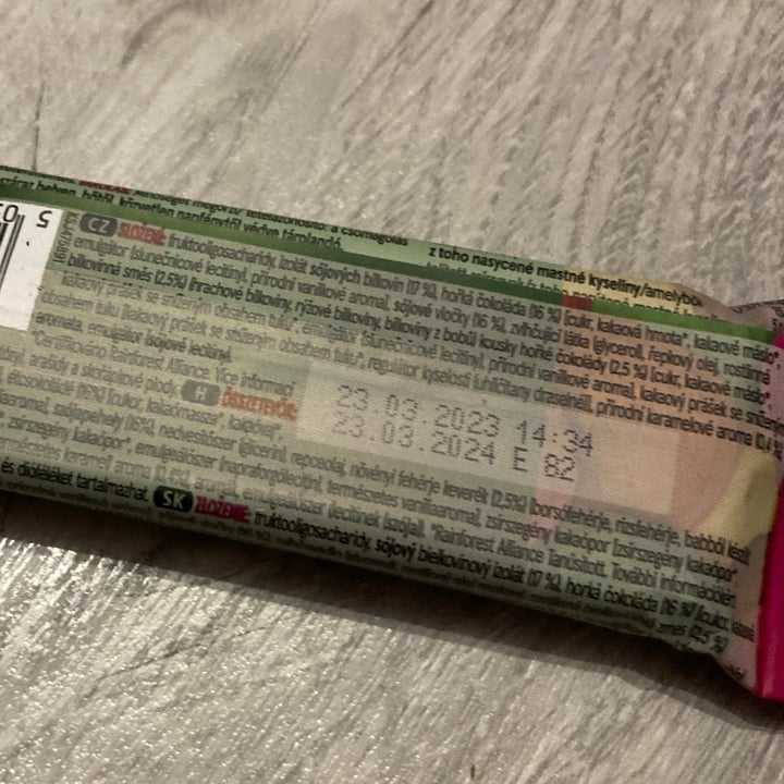 photo of Tesco Plant Chef toffee flavour bar shared by @queenelisabeth21 on  23 Jun 2023 - review