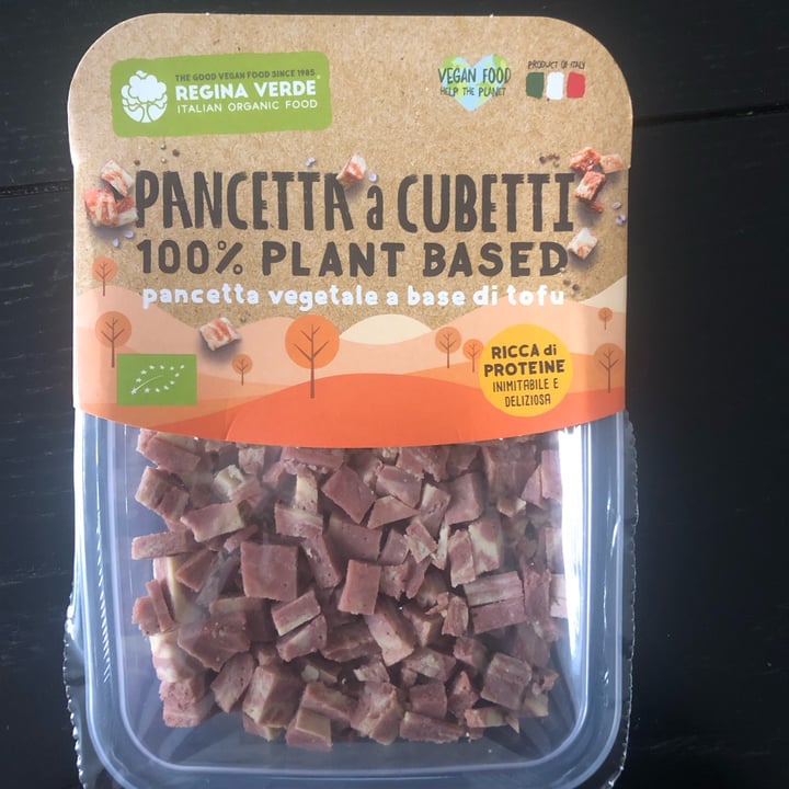photo of Regina Verde pancetta a cubetti 100% plant based shared by @fatimars on  03 Feb 2023 - review