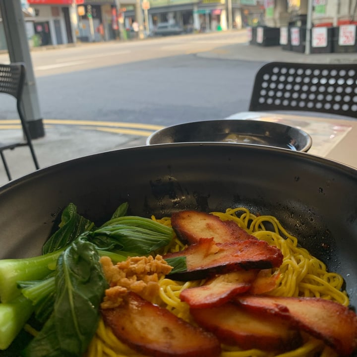 photo of Makan Vegan 斋这里 Syed Alwi Vegetarian Wanton Noodle Dry shared by @nonya on  05 Jun 2023 - review