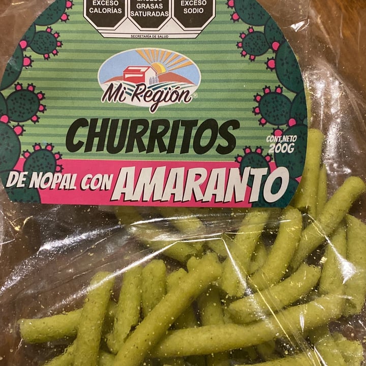 photo of Mi región Churritos De Nopal Con Amaranto shared by @janacova on  12 Jul 2023 - review