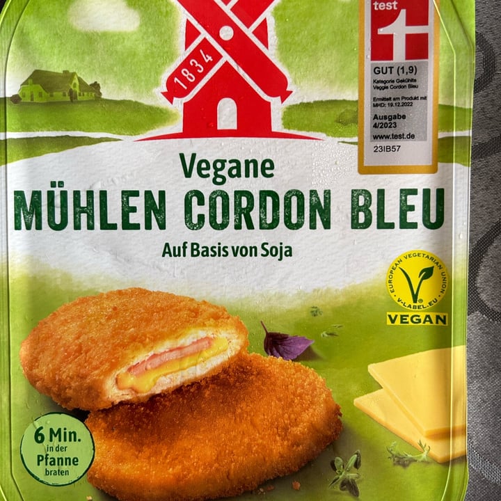 photo of vegane mühlen cordon bleu Vegane Mühlen Cordon Bleu shared by @federego77 on  16 Aug 2023 - review