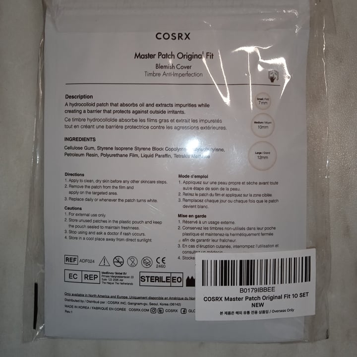 photo of Cosrx Acne pimple master patch shared by @zaris on  25 Feb 2023 - review