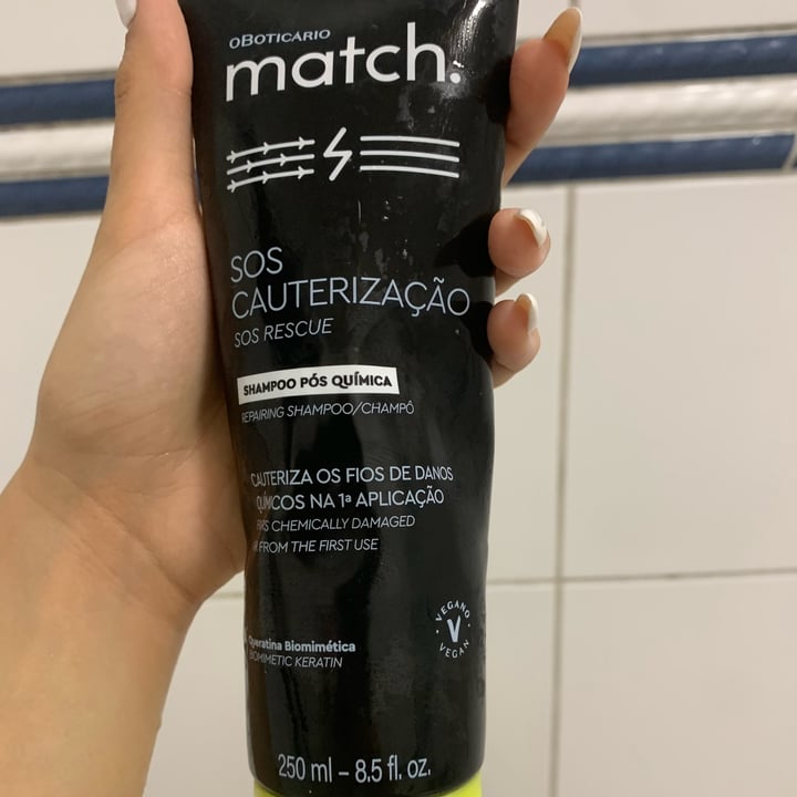 photo of oBoticário match. SOS Cauterização shared by @claraperoroni on  12 Jan 2023 - review