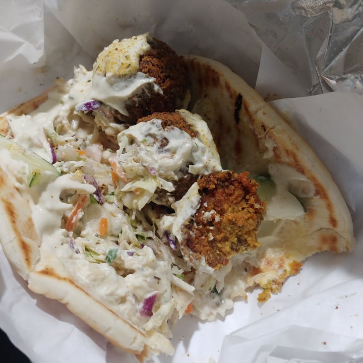 photo of Viva! Vegetarian Grill Falafel sandwich shared by @pinkkatydid on  28 Jan 2023 - review