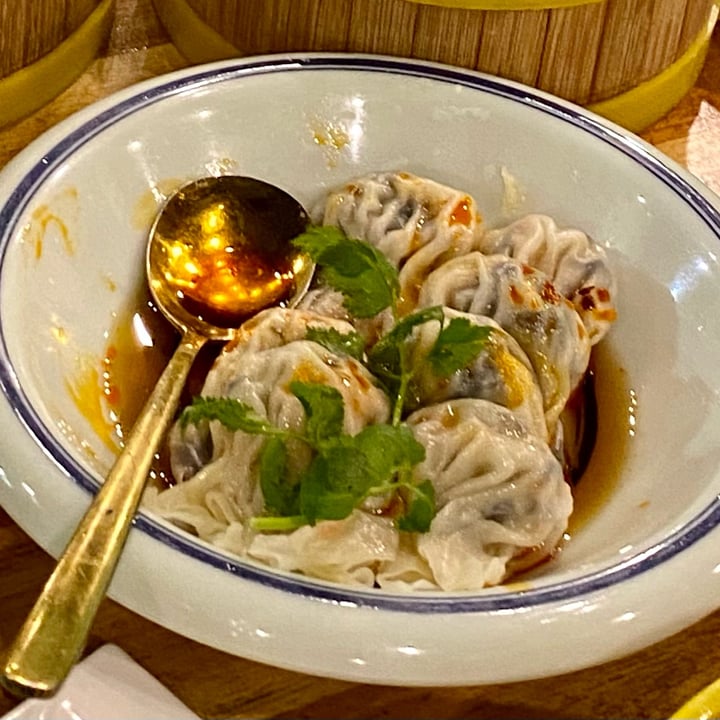 photo of Green Sprouts Vegetarian Wonton In Homemade Chilli Sauce shared by @blacklilyleaf on  17 Jun 2023 - review