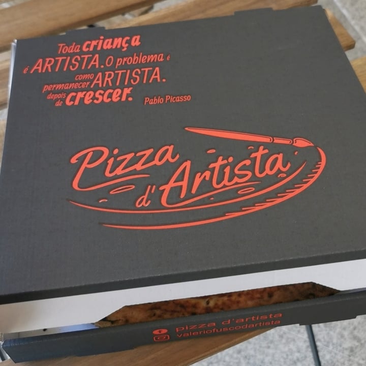 photo of Pizza D'Artista - Braga Pizza Veggie Veggie shared by @estelaoliveira on  07 Jul 2023 - review