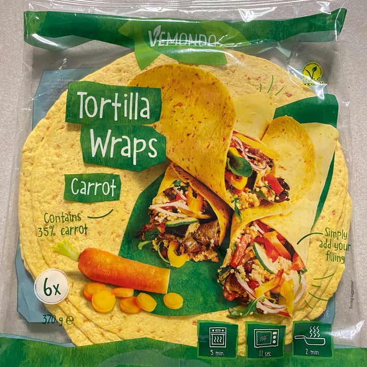 photo of Vemondo Tortilla wraps carrots shared by @chica86 on  17 Feb 2023 - review