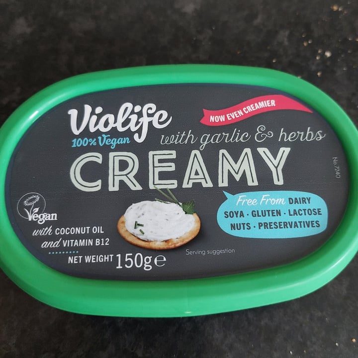 photo of Violife Creamy With Garlic And Herbs shared by @powerfulspider72 on  10 Aug 2023 - review
