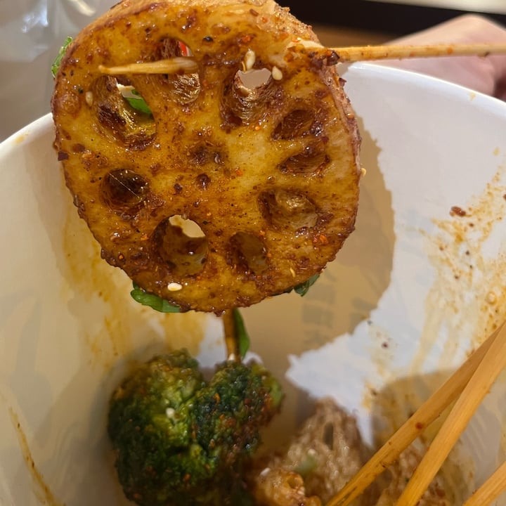 photo of Kuafood Fried Skewer 夸父炸串@Chinatown Point Fried Vegetable Skewers shared by @shanicetan on  08 Jul 2023 - review
