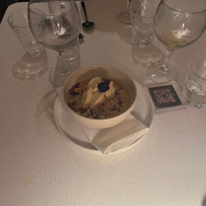 photo of MUDRÁ Plant Based - Madrid Berry Crumble shared by @sindhu on  28 Jan 2023 - review
