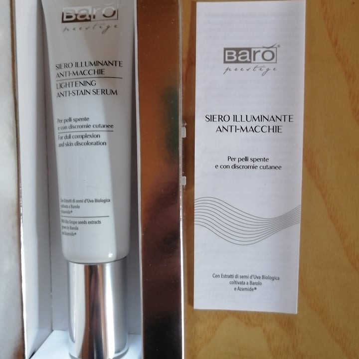 photo of Baró cosmetics Siero illuminante shared by @moth on  31 Jul 2023 - review
