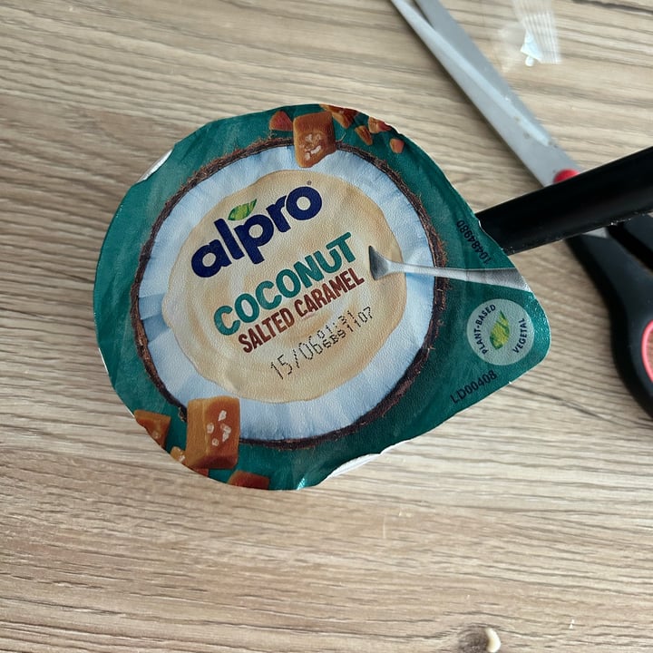 photo of Alpro Yogurt Coconut Salted Caramel shared by @francesca89 on  07 May 2023 - review
