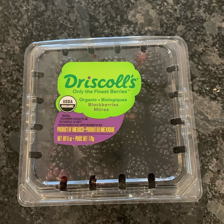 photo of Driscoll’s Blackberries shared by @louisg on  24 Dec 2022 - review