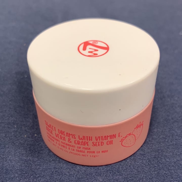 photo of W7 Makeup & Cosmetics Sweet dreams overnight lip mask - strawberry shared by @chia333 on  21 Jan 2023 - review