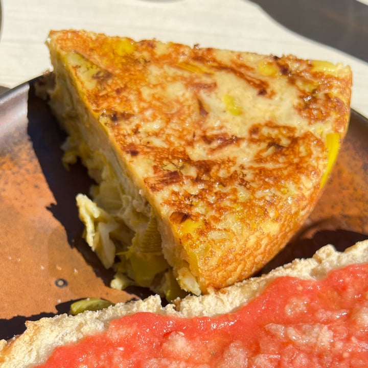 photo of Santa Vegana tortilla de puerros shared by @monica on  21 Mar 2023 - review