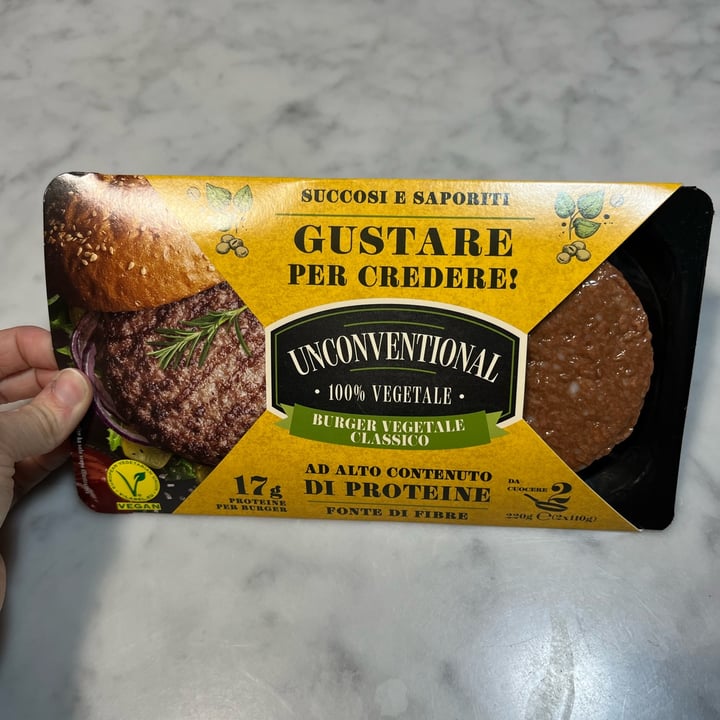 photo of Unconventional Burger Vegetale Classico - Classic Burger shared by @katezili8 on  22 May 2023 - review