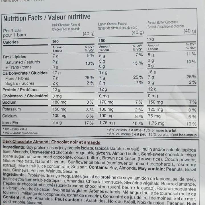 photo of Simply Protein Peanut Butter Chocolate Protein Bar shared by @fpalazzo on  02 Jul 2023 - review