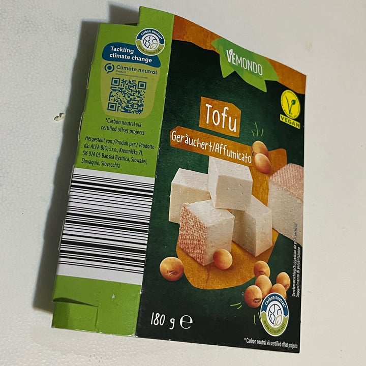 photo of Vemondo Tofu affumicato shared by @rica-r on  03 Feb 2023 - review