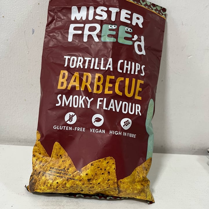 photo of Mister Free'd Tortilla Chips Barbecue Smoky Flavour shared by @skoobend on  08 Jul 2023 - review