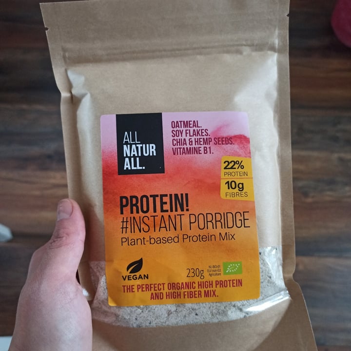 photo of All Natur All. Plant based protein mix shared by @unitedforanimals on  22 Apr 2023 - review