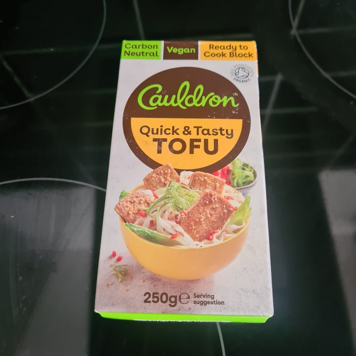 photo of Cauldron Quick & Tasty Tofu Block shared by @shannon902 on  02 May 2023 - review