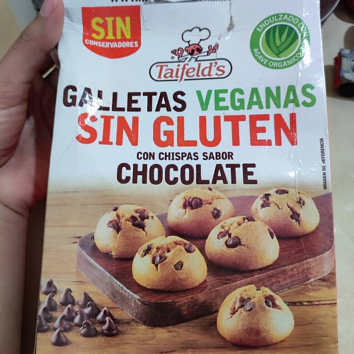 photo of Taifeld’s Galletas Sin Gluten Con Chispas Sabor Chocolate shared by @hazesand on  11 Jun 2023 - review
