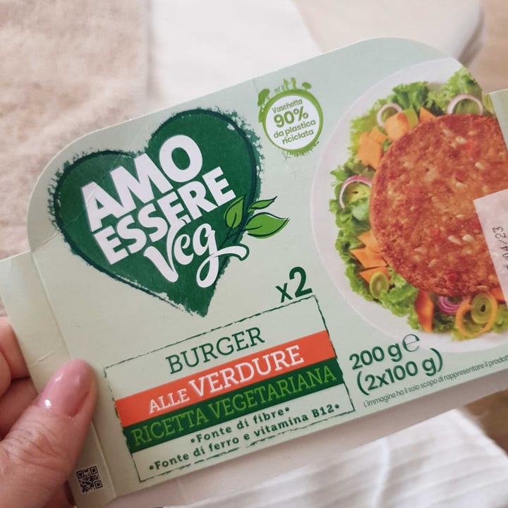 photo of Amo Essere Veg burger alle verdure shared by @patty12 on  07 Apr 2023 - review