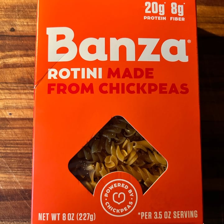 photo of Banza Rotini Made from Chickpeas shared by @izzyyrey on  30 May 2023 - review