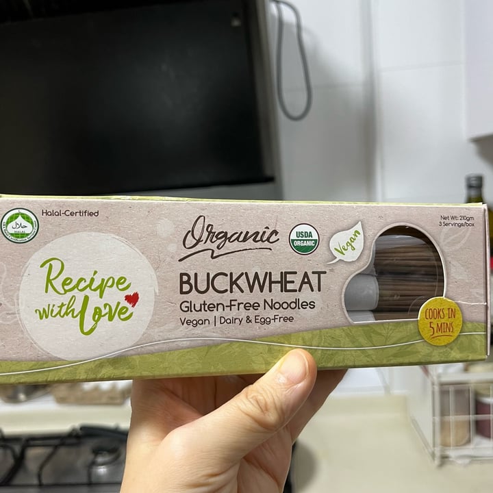 photo of Recipe with Love Organic Buckwheat Noodles shared by @skoobend on  08 Jul 2023 - review