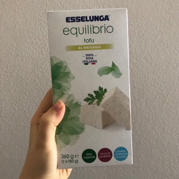 photo of Esselunga equilibrio tofu al naturale shared by @mari99 on  10 Jun 2023 - review