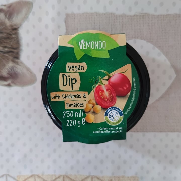 photo of Vemondo Vegan dip with Chickpeas and Tomatoes shared by @genny7 on  11 Jan 2023 - review