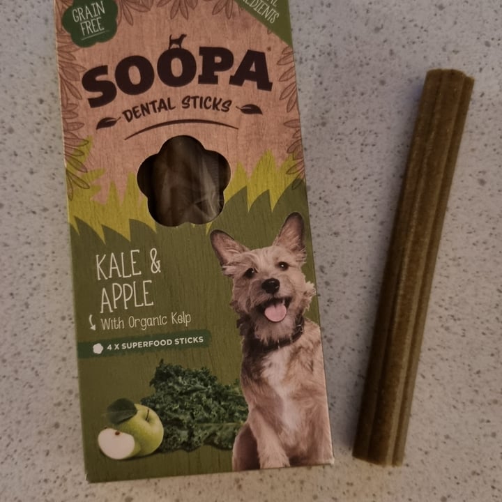 photo of Soopa Kale & Apple Dental Sticks shared by @carineandhulda on  12 Aug 2023 - review