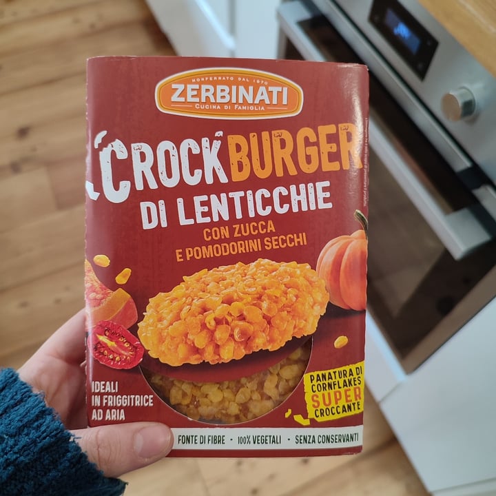 photo of Zerbinati Crockburger Di Lenticchie Con Zucca E Pomodori Secchi shared by @niji on  31 Mar 2023 - review