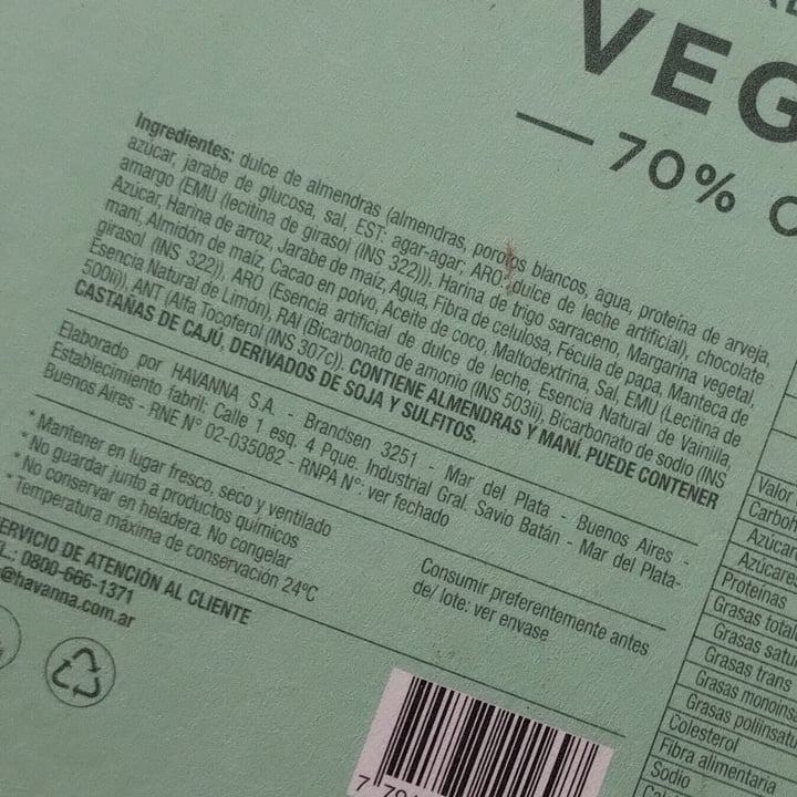 photo of Havanna Alfajor Vegano shared by @veganx on  01 May 2023 - review