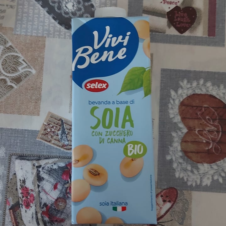 photo of Vivi bene selex bevanda di soia con zucchero di canna (bio) shared by @salerena on  04 Apr 2023 - review