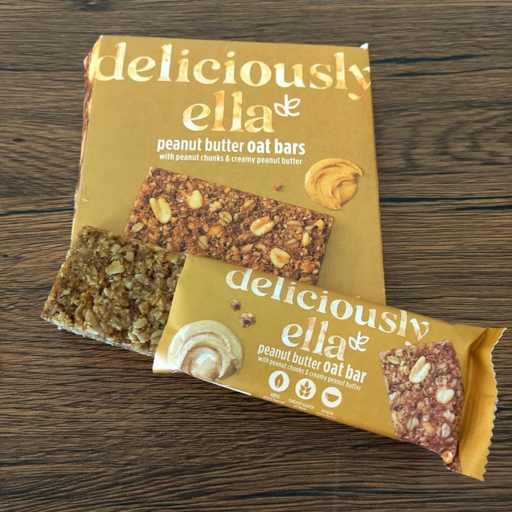 photo of Deliciously Ella Peanut Butter Oat Bar shared by @stevenneoh on  12 Aug 2023 - review