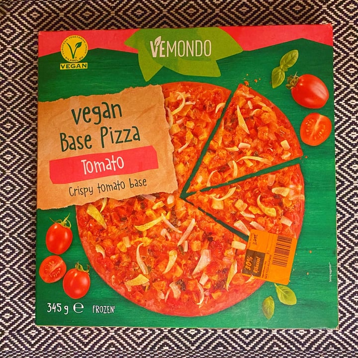 photo of Vemondo pizza base tomato shared by @hail-seitan on  15 Jan 2023 - review