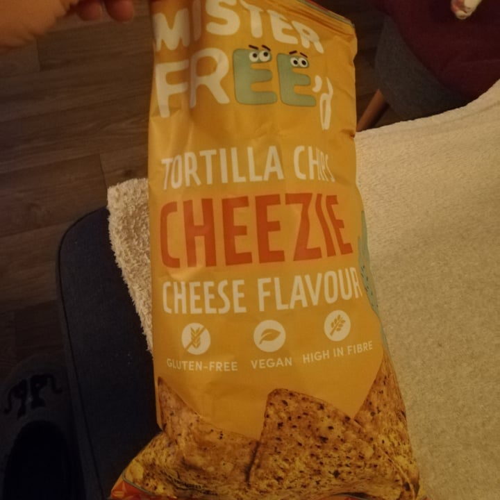 photo of Mister Free'd Tortilla Chips Cheese Flavoured shared by @mareikeks on  22 Jan 2023 - review