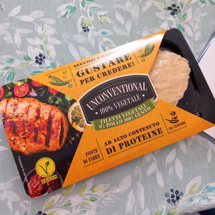 photo of Unconventional Filetti Vegetali 0% Pollo 100% Gusto - Plant Based Fillet shared by @mary95 on  09 Mar 2023 - review