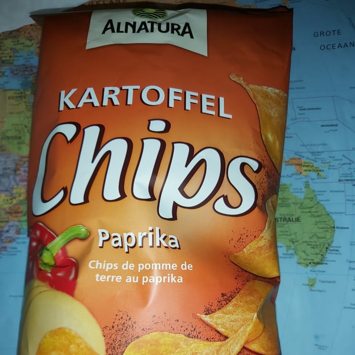 photo of Alnatura chips paprika shared by @w-vegan-w on  19 Jul 2023 - review