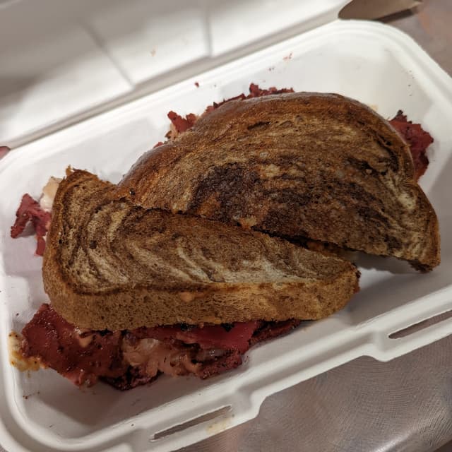 Photo of the dish “Ruben Beet Sandwich”